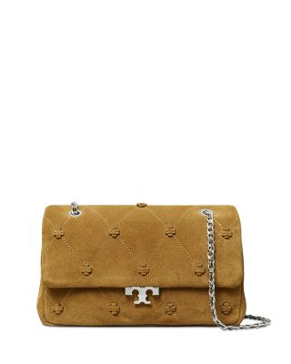 Bunny Knot Small Suede Shoulder Bag