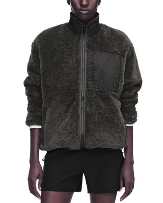 Ascent Stand Collar Fleece Zip Jacket