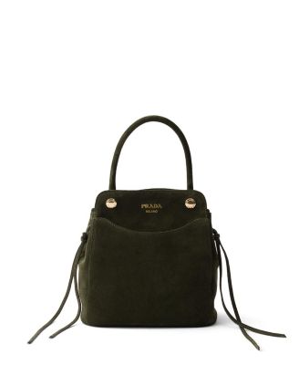 Carry Mini Suede Handbag