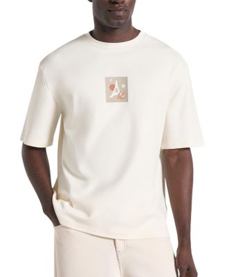 Thibault Bird Detail Cotton T-shirt
