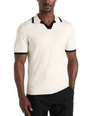Lambert Contrast Detail Knit Polo