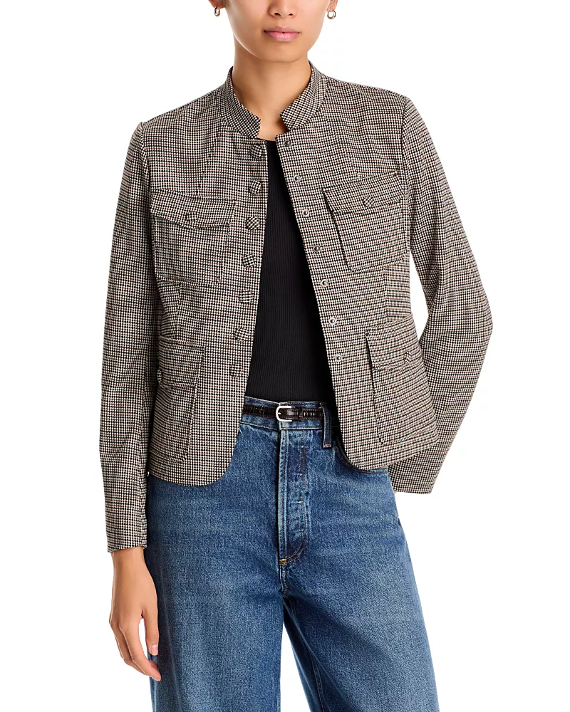 rag & bone Mercer Ponte Jacquard Blazer