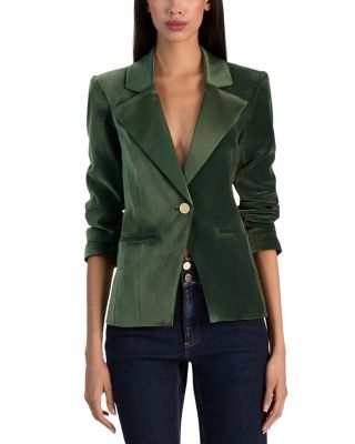 Denny One Button Blazer