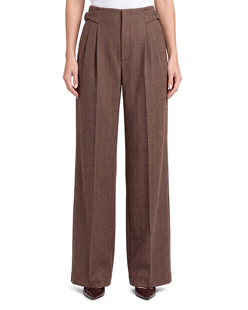 Liverpool Los Angeles Pleated High Rise Wide Leg Trousers