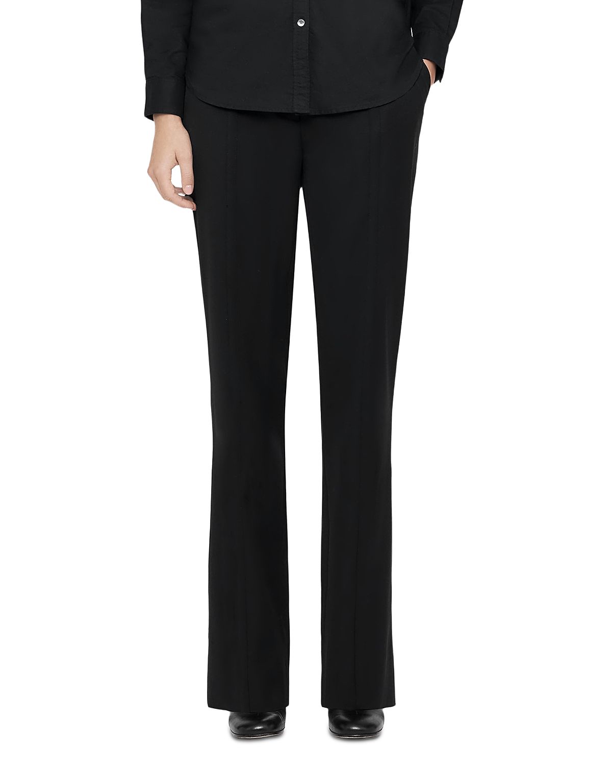 Allsaints Roxanne High Rise Straight Pants