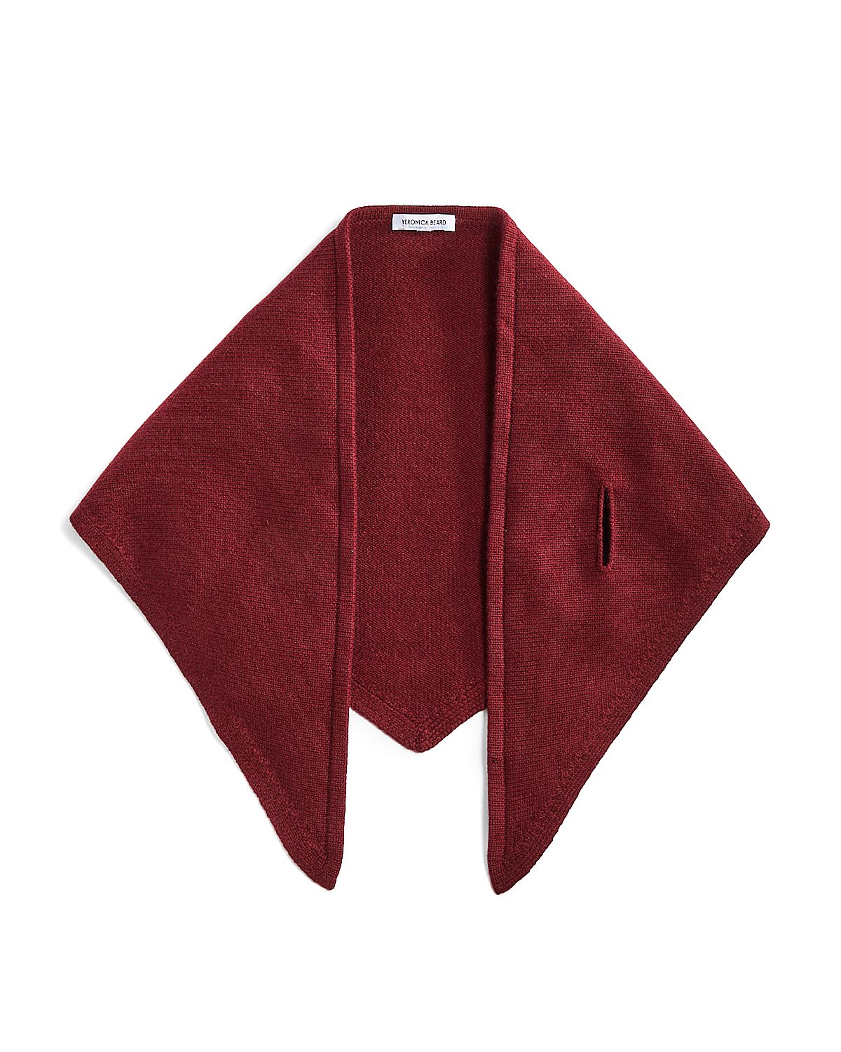 Veronica Beard Drezel Merino Wool & Cashmere Triangle Scarf