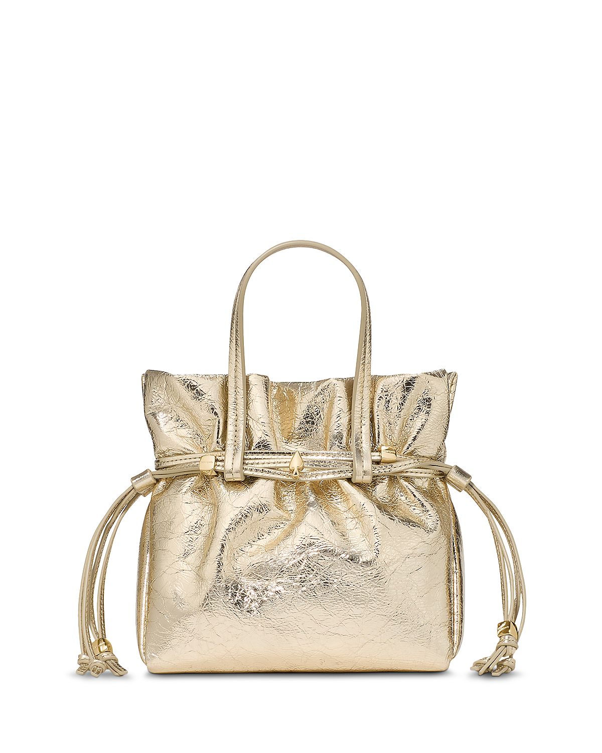 kate spade new york Rio Metallic Leather Mini Tote Bag