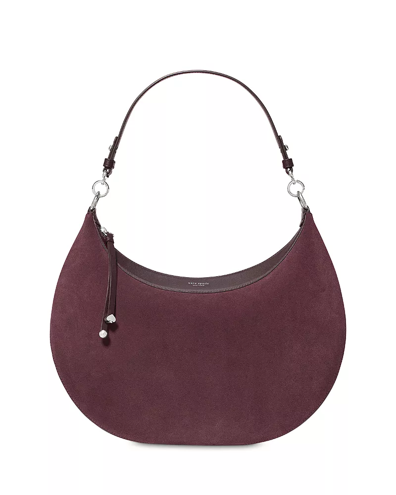 kate spade new york Liv Large Suede Shoulder Bag