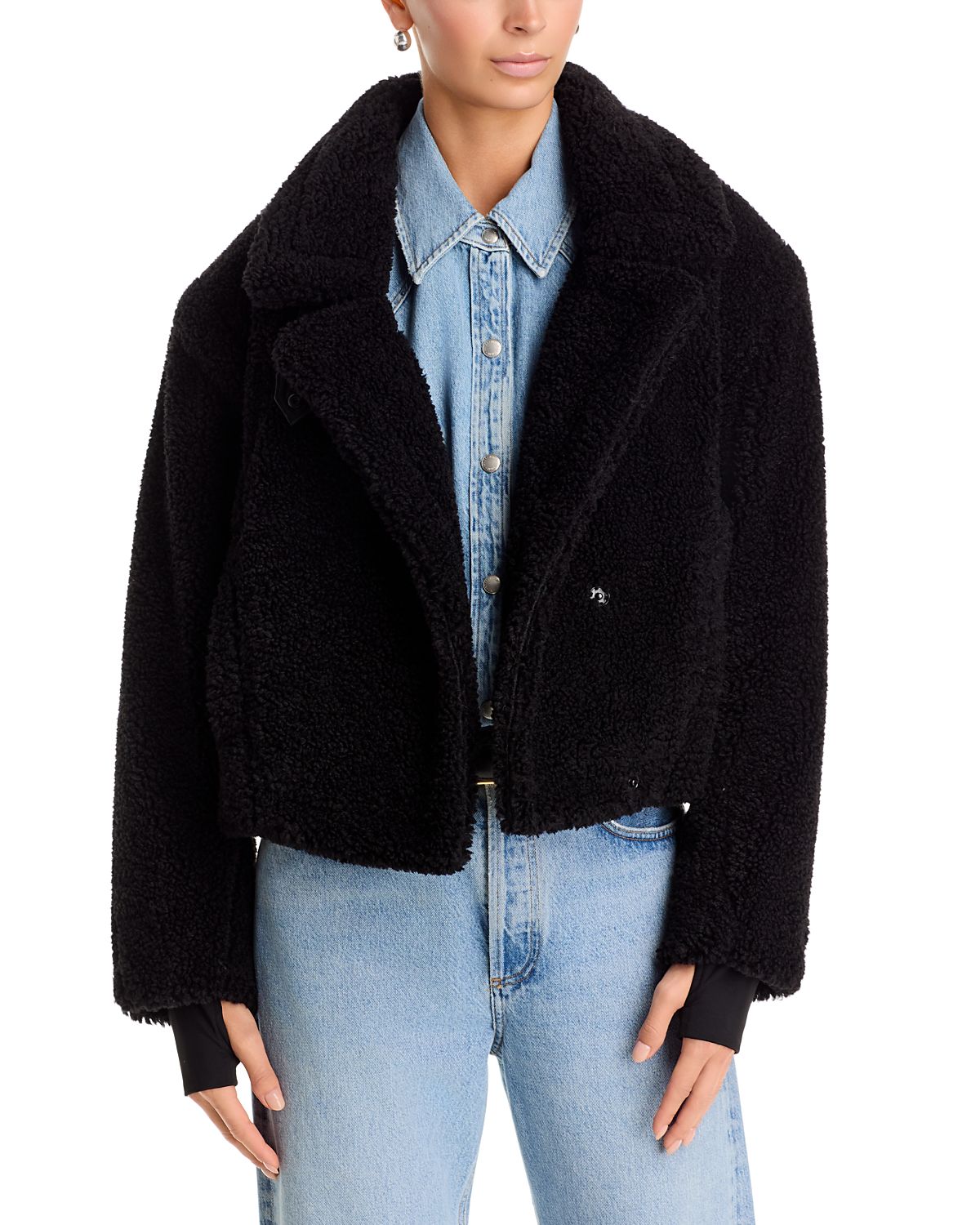 Sam. Rio Sherpa Fleece Bomber Jacket