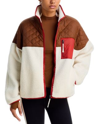 Splits59 Skylar Sherpa Quilted Combo Jacket