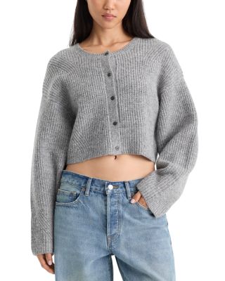 Good American The Chunky Knit Cardigan