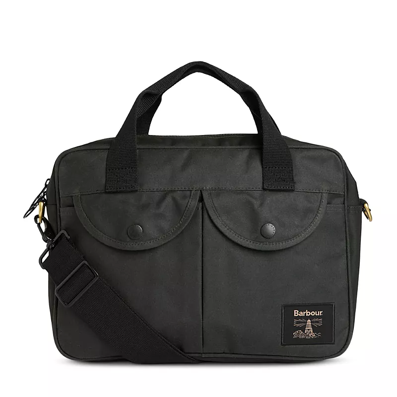 Barbour Field Wax Laptop Crossbody