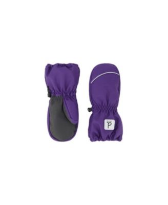  Girls' Play Waterproof Rubberized Palm Winter Mittens - Baby