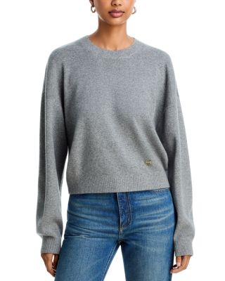 Victoria Beckham Wool Blend Crewneck Sweater