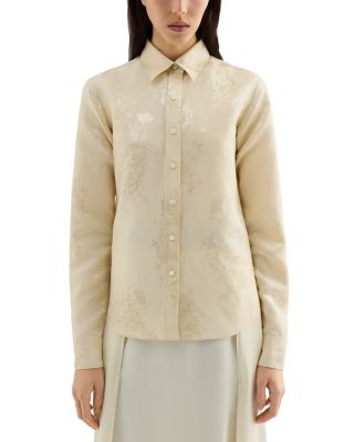Floral Jacquard Shirt