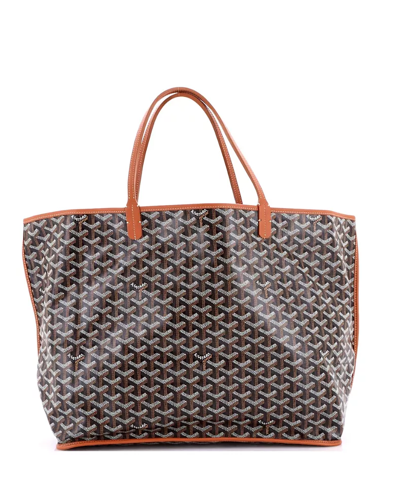Pre-Owned Goyard Gm Anjou Reversible Tote Coated Canvas