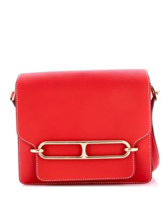 Roulis Mini Clemence Leather Shoulder Bag