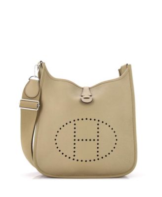 Evelyne III Clemence Leather Crossbody Bag