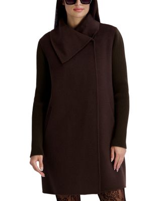 Envelope Collar Double Face Coat