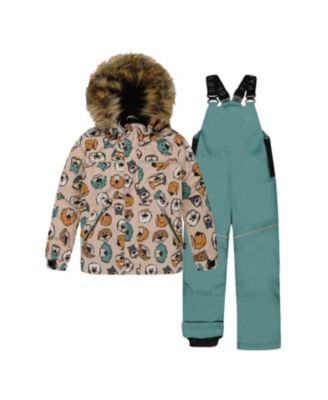  Boys' Discover Dog Fleece Jacket Snow Pants Two Piece Snowsuit - Little Kid, Big Kid