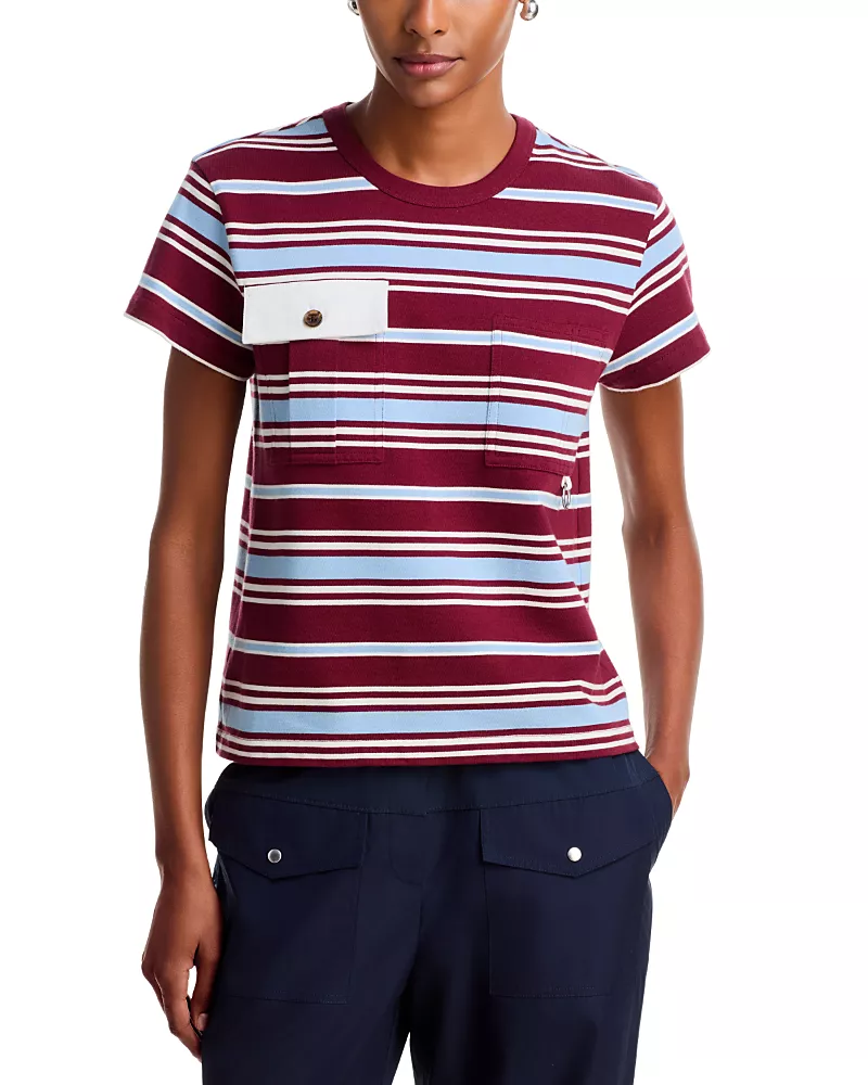 3.1 Phillip Lim Cotton Rugby Utility Tee