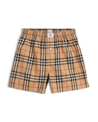 Barnaby Check Cotton Boxers