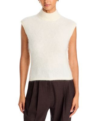 Sabina Cashmere Mock Neck Sweater