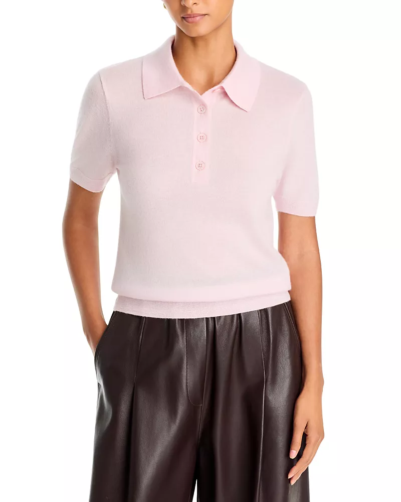 Toccin Rue Cashmere Polo Sweater