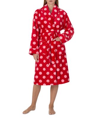 Chenille Shawl Collar Wrap Robe