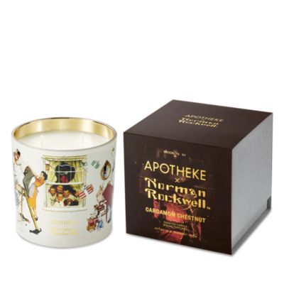 Cardamom Chestnut Norman Rockwell 3-Wick Candle 26 oz.