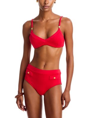 Cable Knit Solids Playa Top & Coronado Bikini Bottom