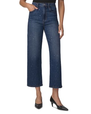 The Margot High Rise Cropped Jeans in Commet Stone