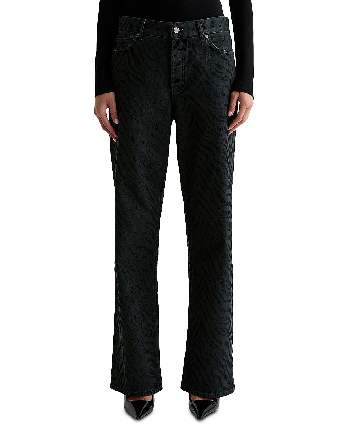 Ag Billie High Rise Relaxed Straight Jeans