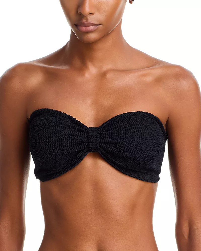Hunza G Jean Bandeau Bikini Top