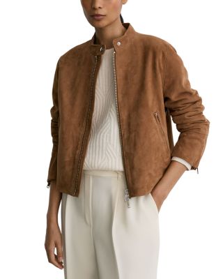 Erin Suede Zip Jacket