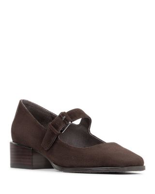 Women's Amiya Suede Mary Jane Pumps