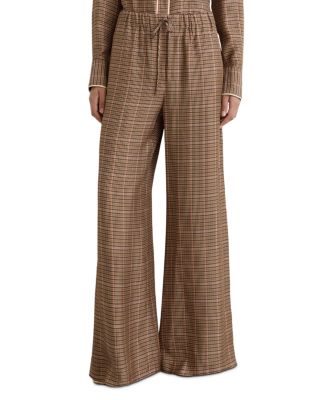 Petites Minnie Drawstring Wide Leg Pants
