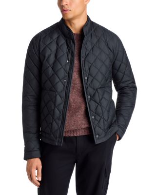 Oise Diamond Quilted Short Down Jacket