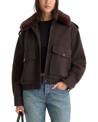 The Better Than Leather Faux Leather Bomber Jacket