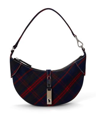 Polo ID Plaid Twill Mini Shoulder Bag
