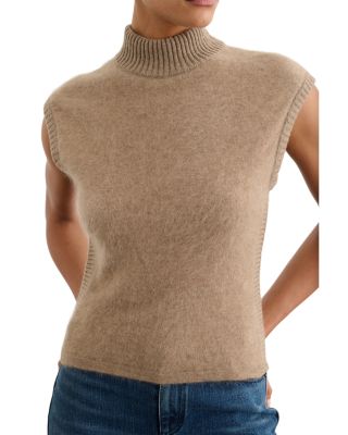 Sabina Cashmere Mock Neck Sweater