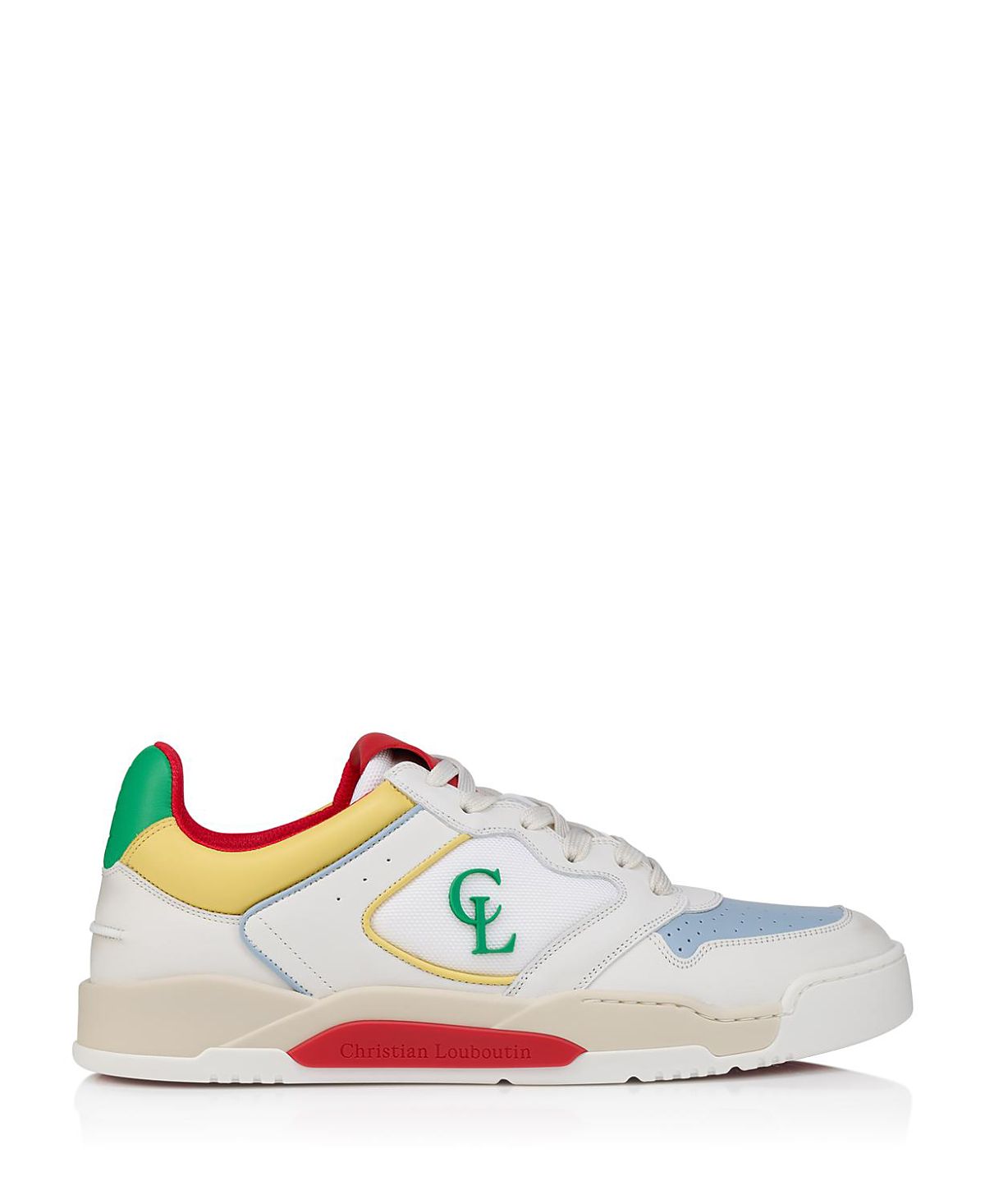 Christian Louboutin Men's Bsktball 1 Retro Low Sneakers