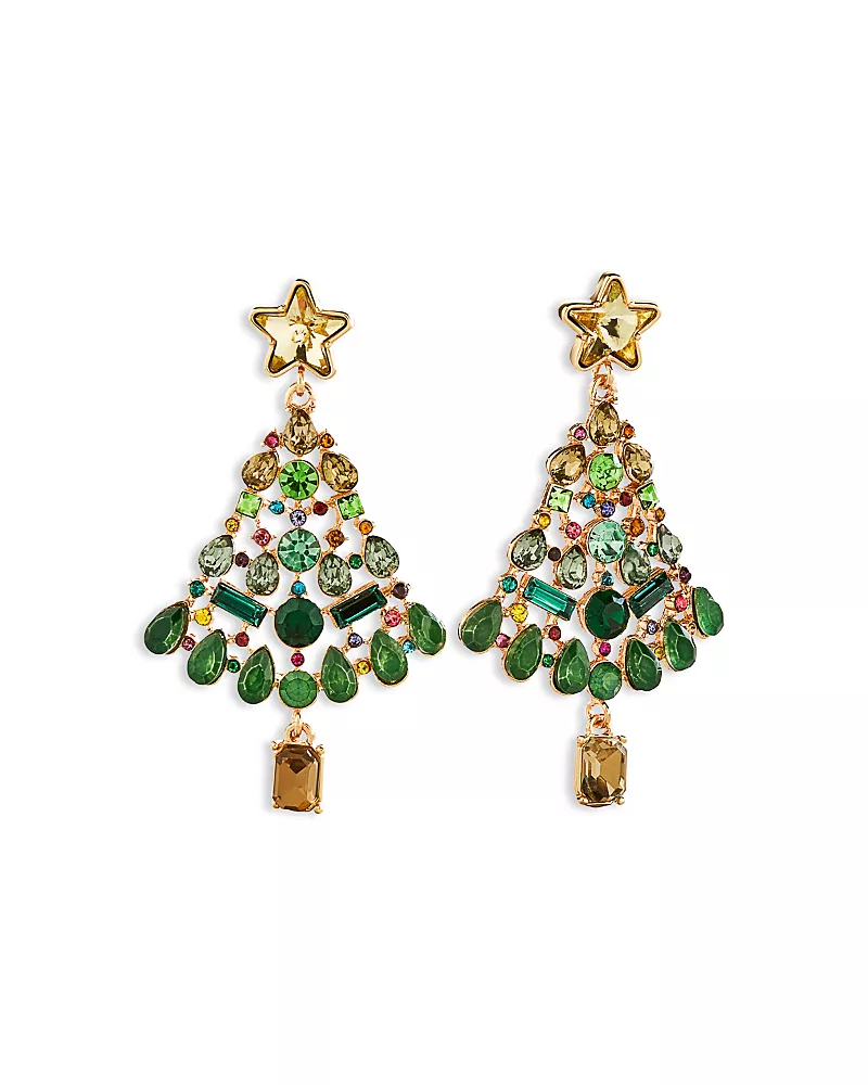 Baublebar Christmas Tree Earrings