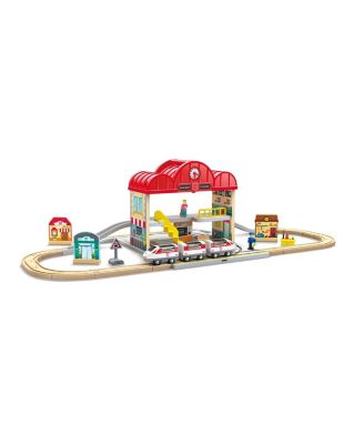 Portable Train Station Set - 3-8 Years