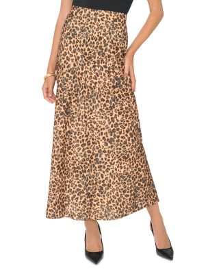 Bias Cut Maxi Skirt