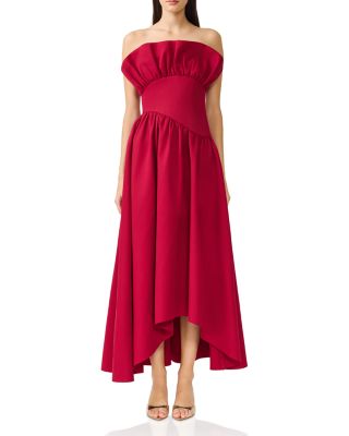 Laurel Ruffle Trim Maxi Dress