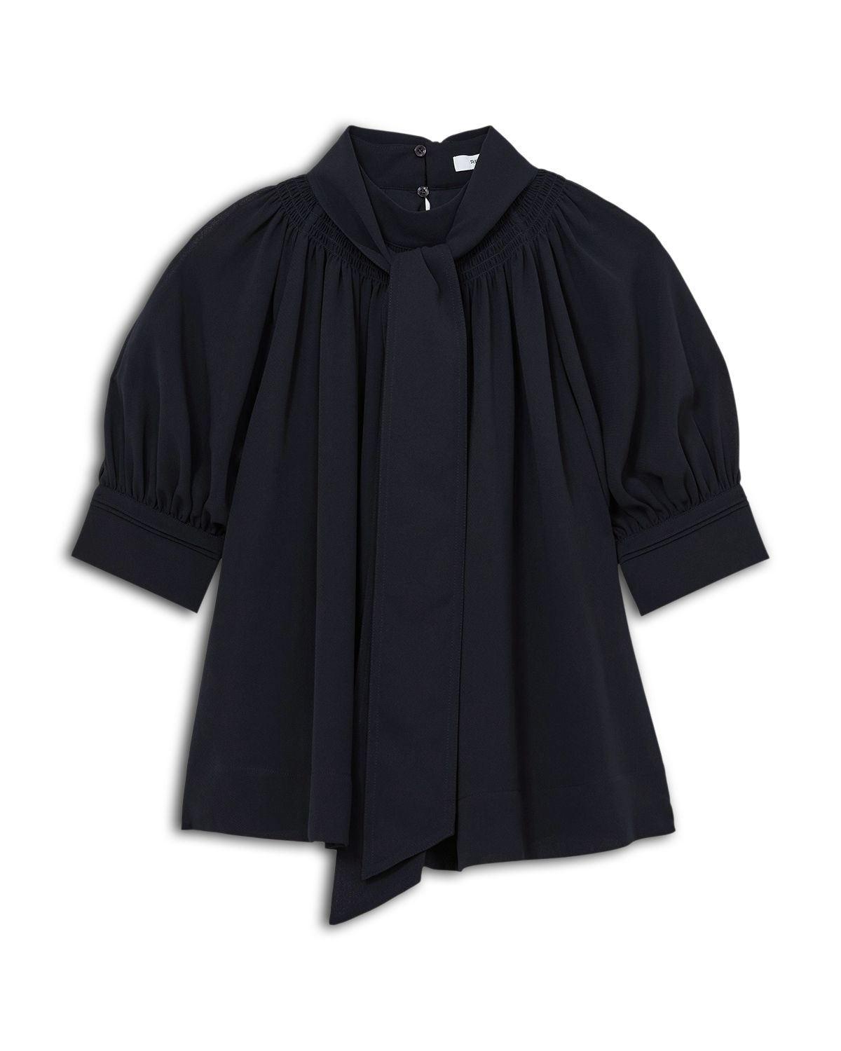 Lerina Tie Neck Short Sleeve Top thumbnail 5