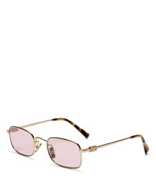 Slim Square Sunglasses, 49mm