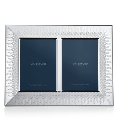 Lismore Double Photo Frame, 5" x 7"