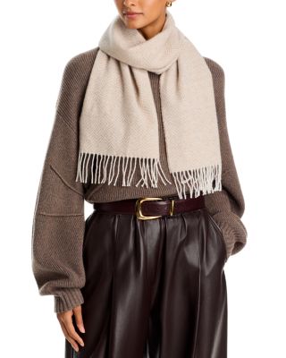 Herringbone Cashmere Scarf